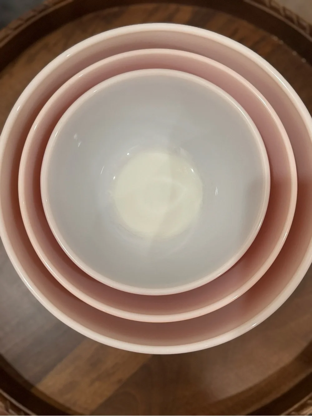 Vintage Pyrex Autumn Harvest Wheat Cinderella/ Mixing Nesting Bowls - Set Of 4